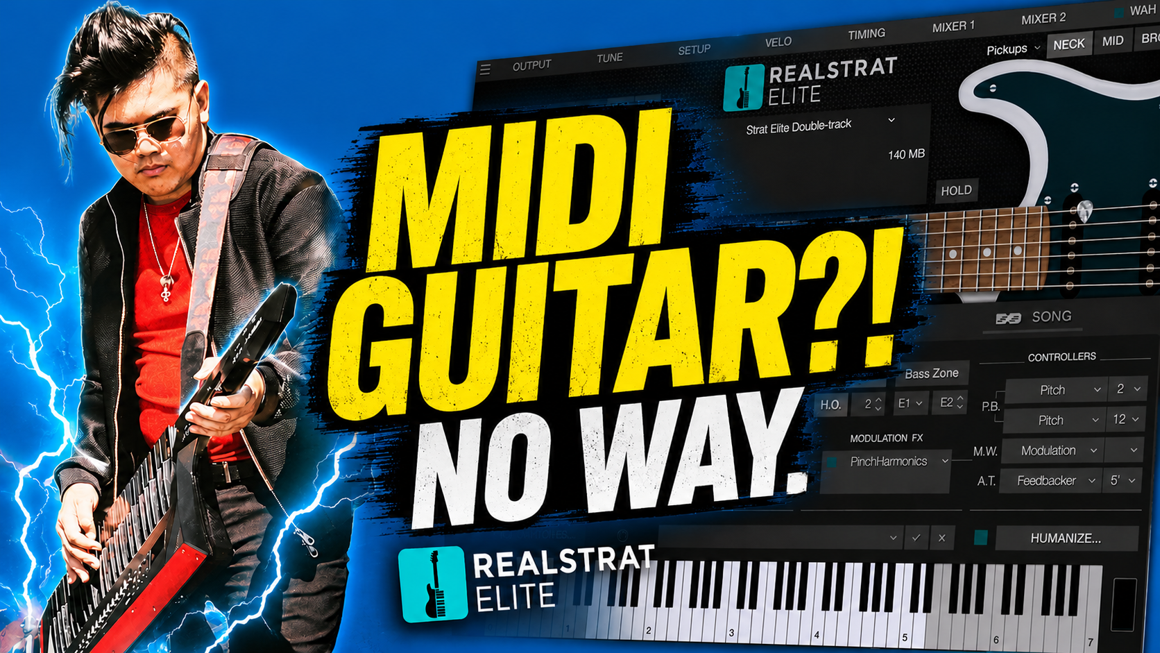 This Guitar VST Sounds TOO Real! | MusicLab RealStrat Elite